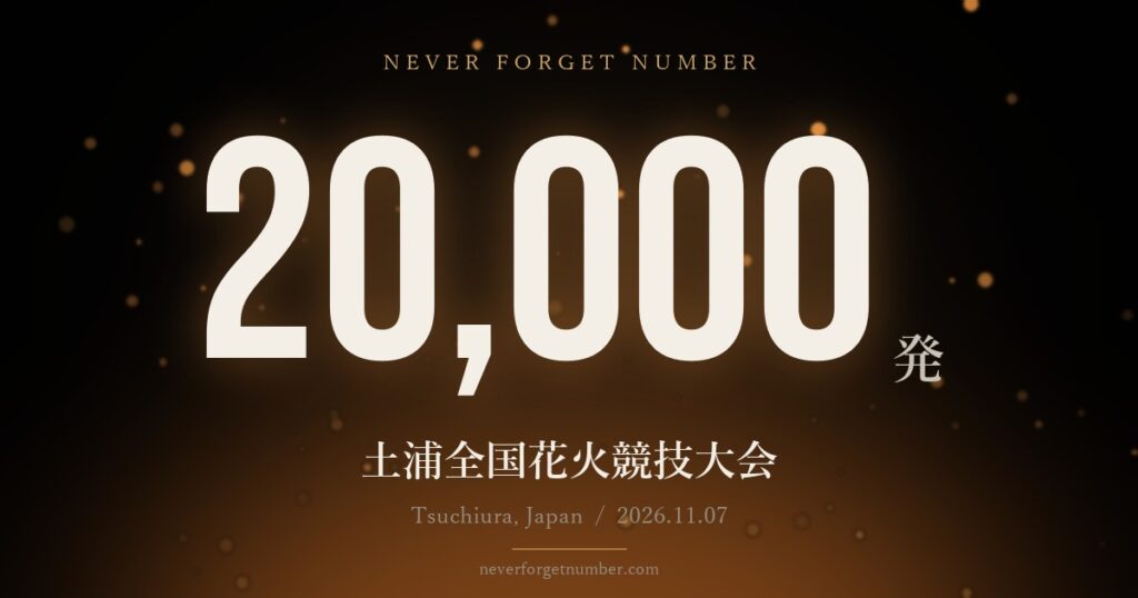 約20,000発 土浦全国花火競技大会